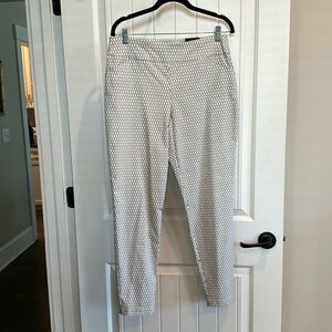 Versona black & white ankle pants